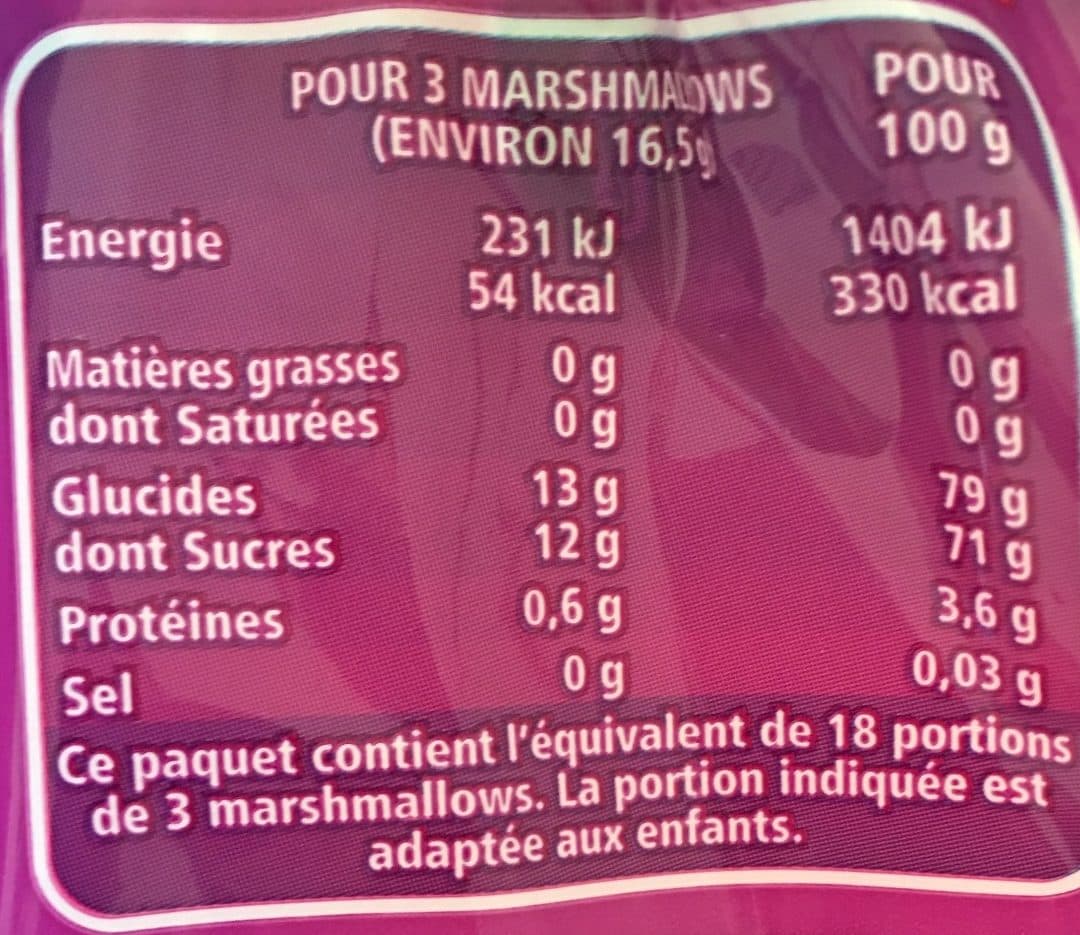 DooDingues Marsmallows de "colorants Naturels" packshot