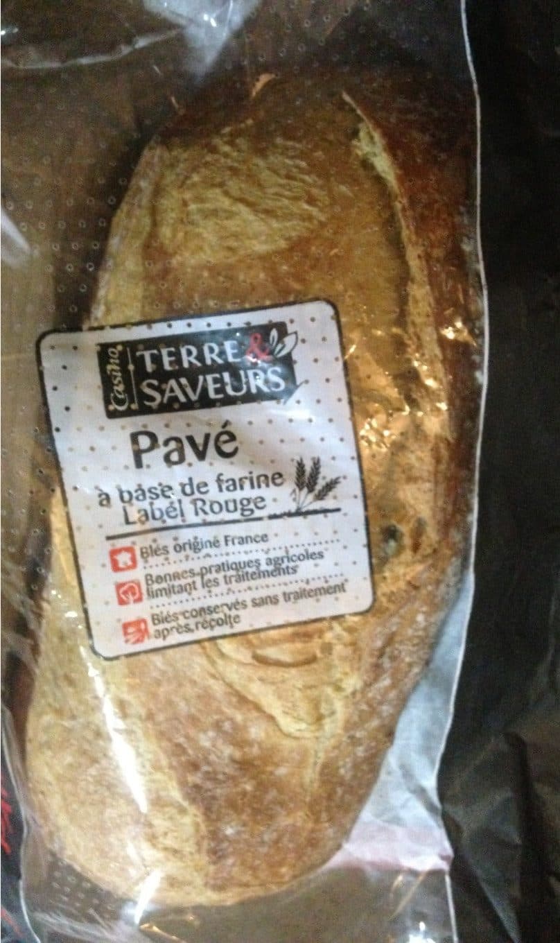 Casino Pavé à base de farine label rouge packshot