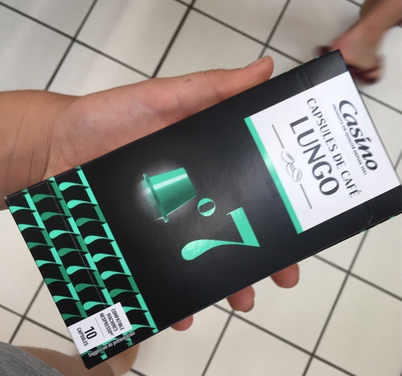 Casino capsules de café Espresso Lungo packshot