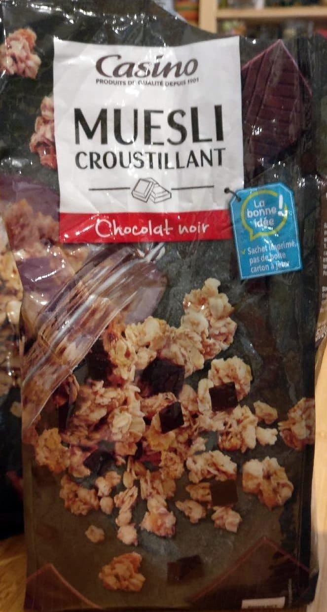 Casino Muesli Croustillant Chocolat Noir packshot