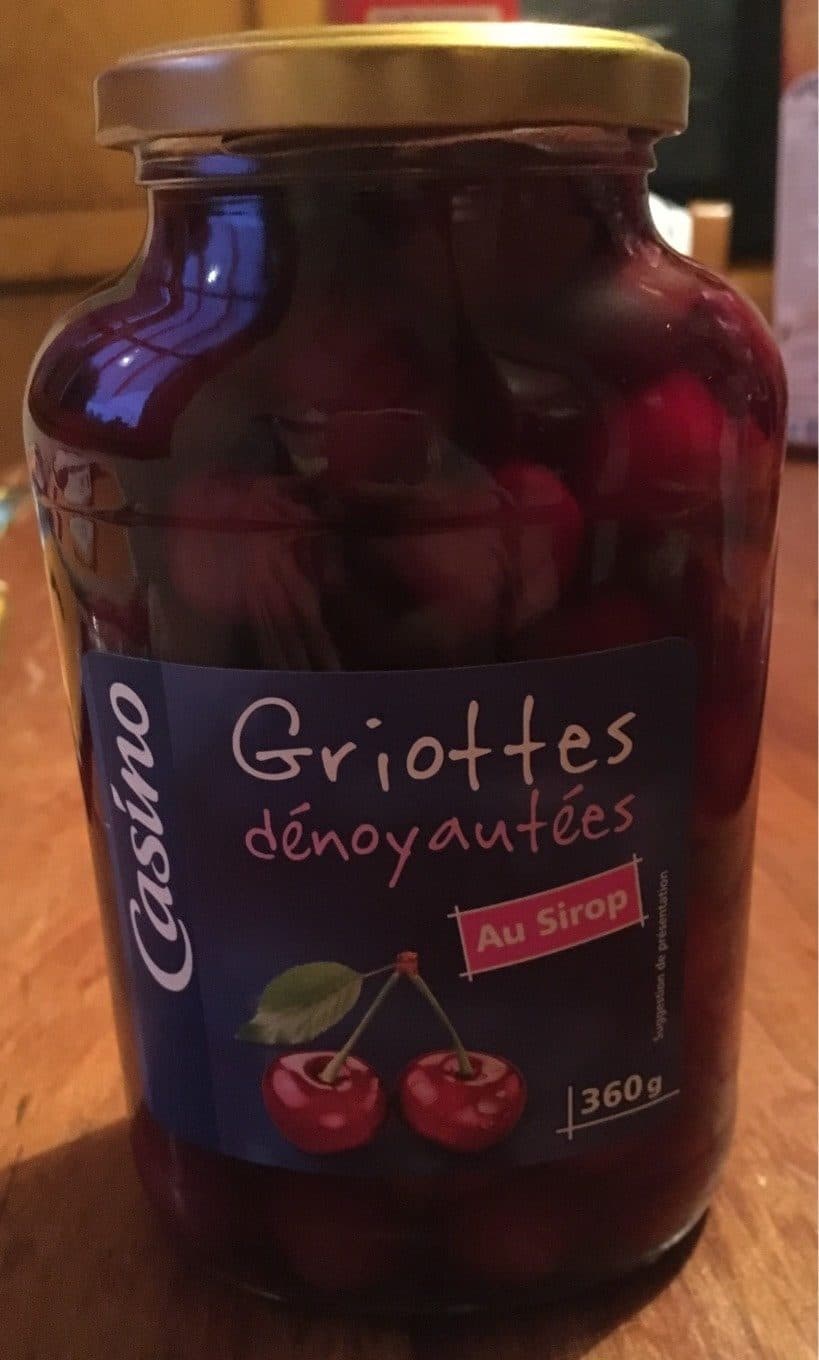 Casino Griottes dénoyautées au sirop packshot