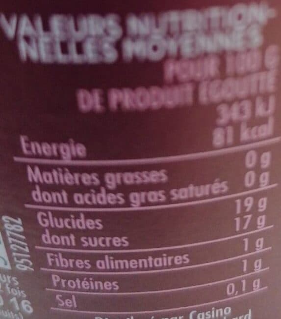 Casino Griottes dénoyautées au sirop packshot