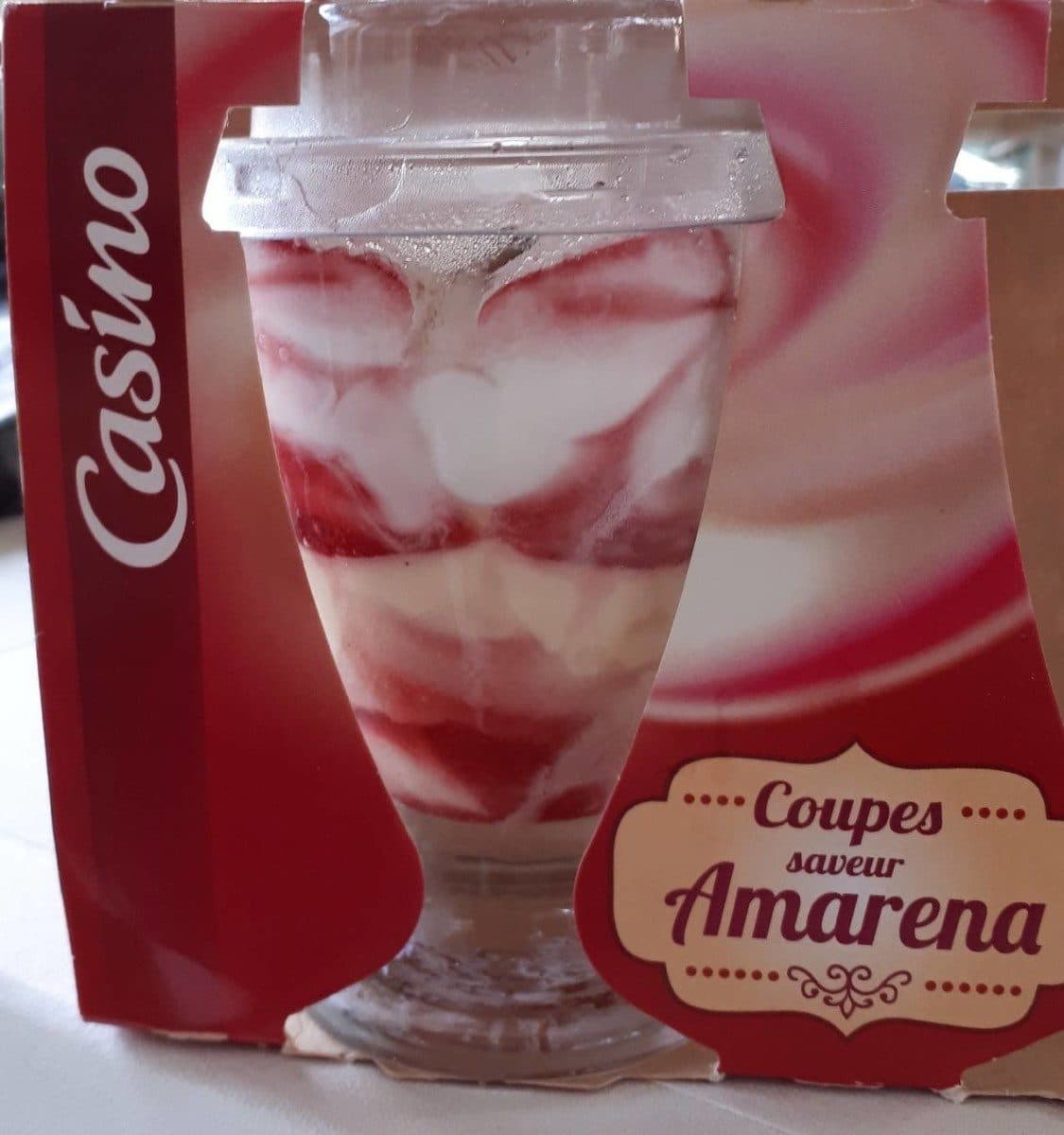 Casino Coupes saveur Amarena packshot