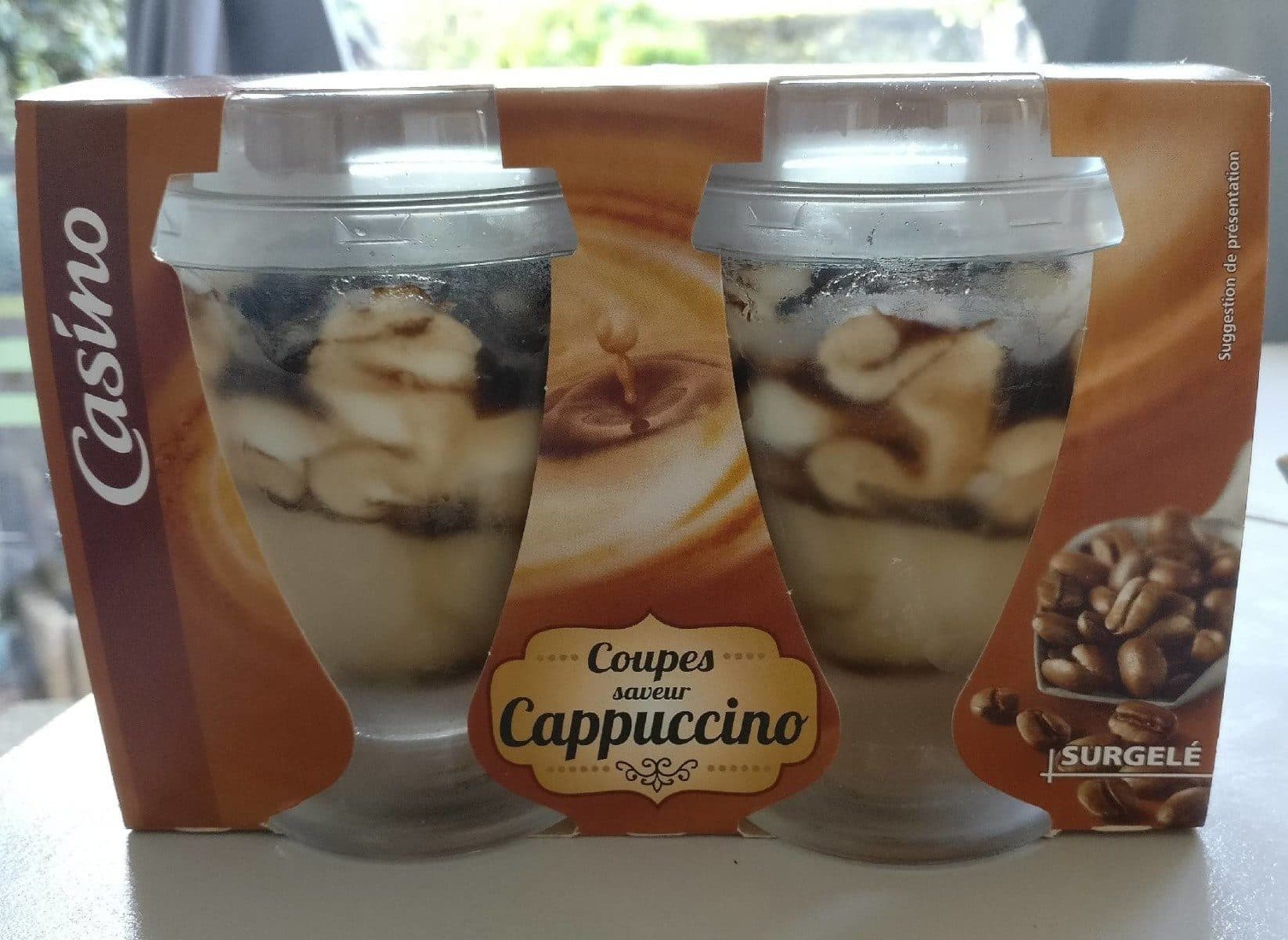 Casino Coupes saveur Cappuccino packshot