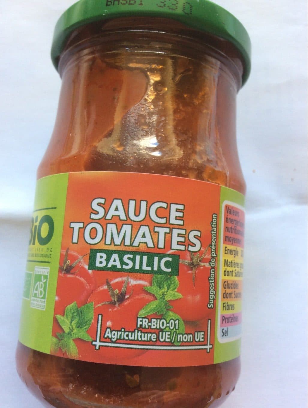 Casino Sauce tomates Basilic BIO packshot