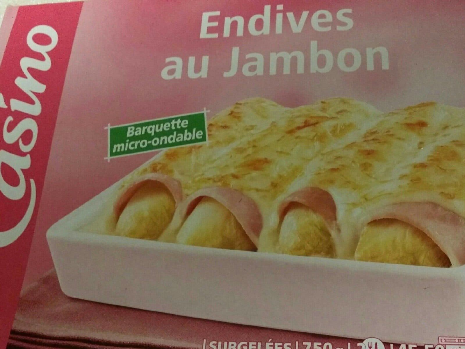 Casino Gratin endives jambon surgelé packshot