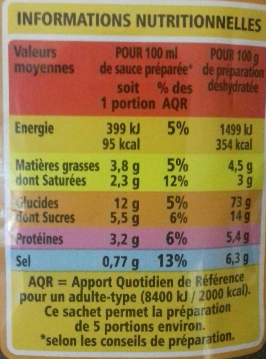 Casino Sauce béchamel packshot