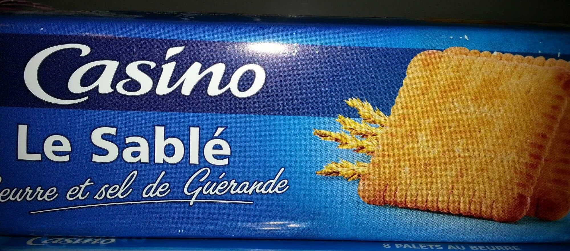 Casino Le Sablé Beurre et Sel de Guérande packshot