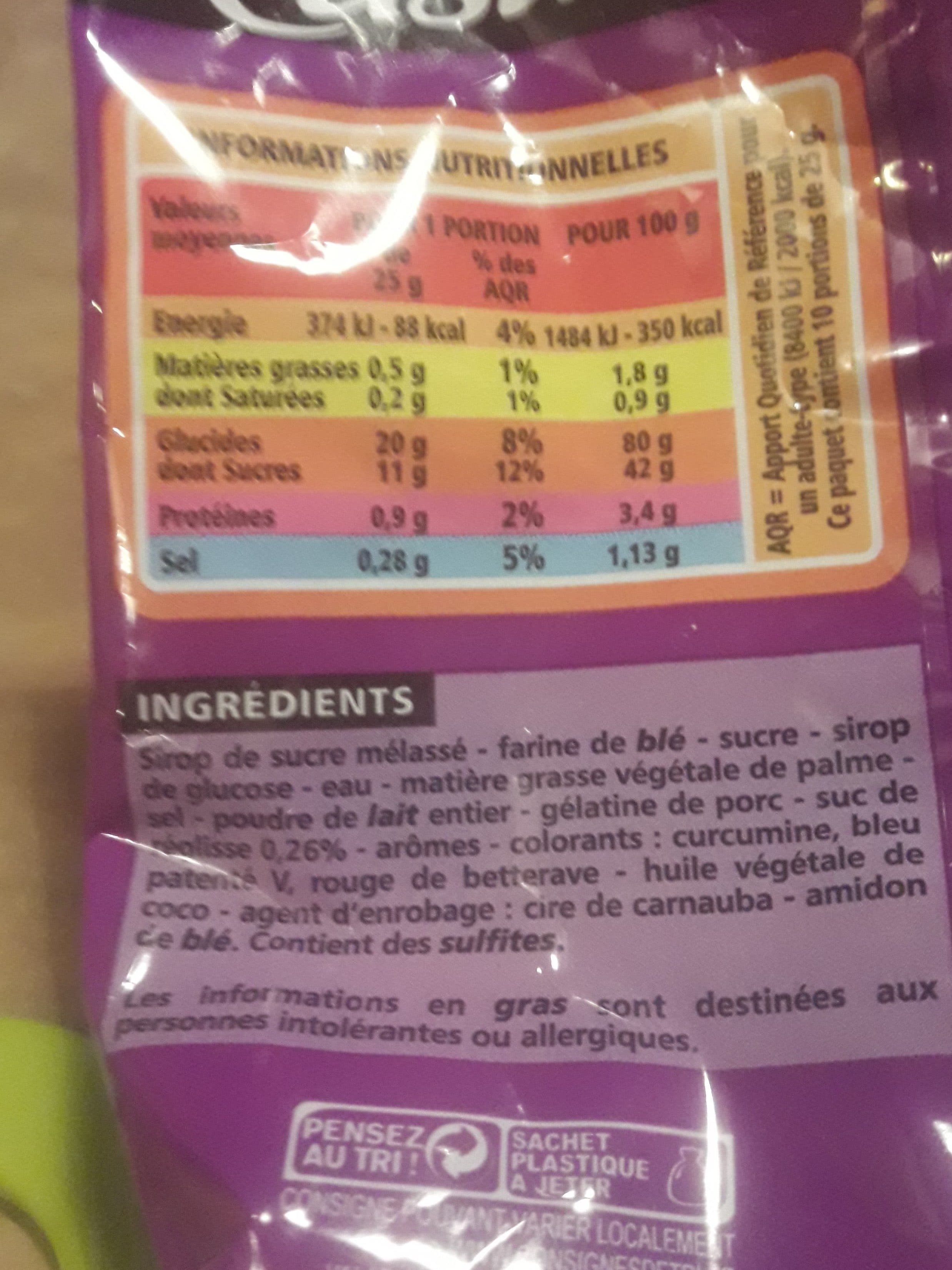 Casino Assortiment Réglisses Tendres et Fondants packshot