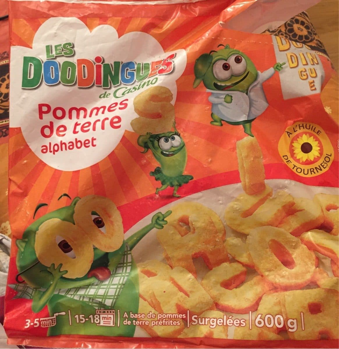 Casino Pommes alphabet packshot