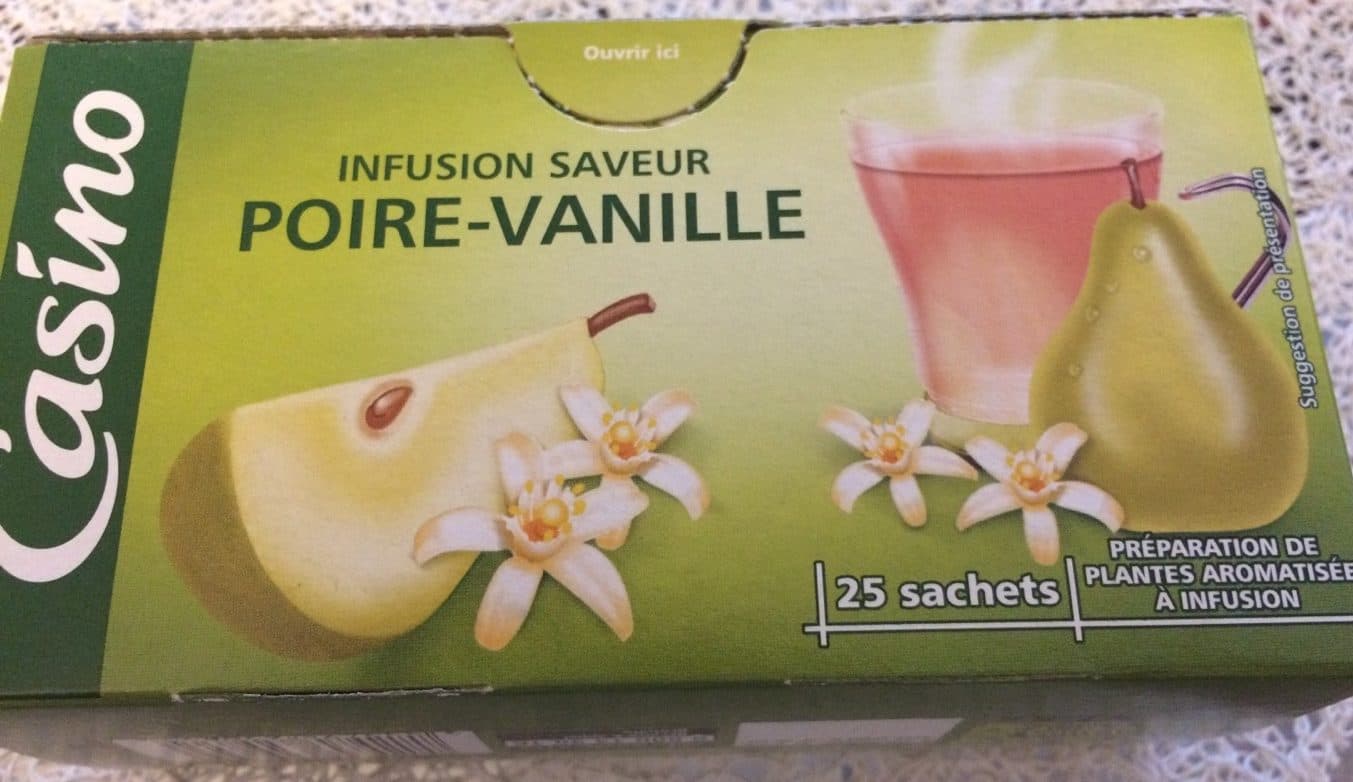 Casino Infusion saveur Poire Vanille packshot