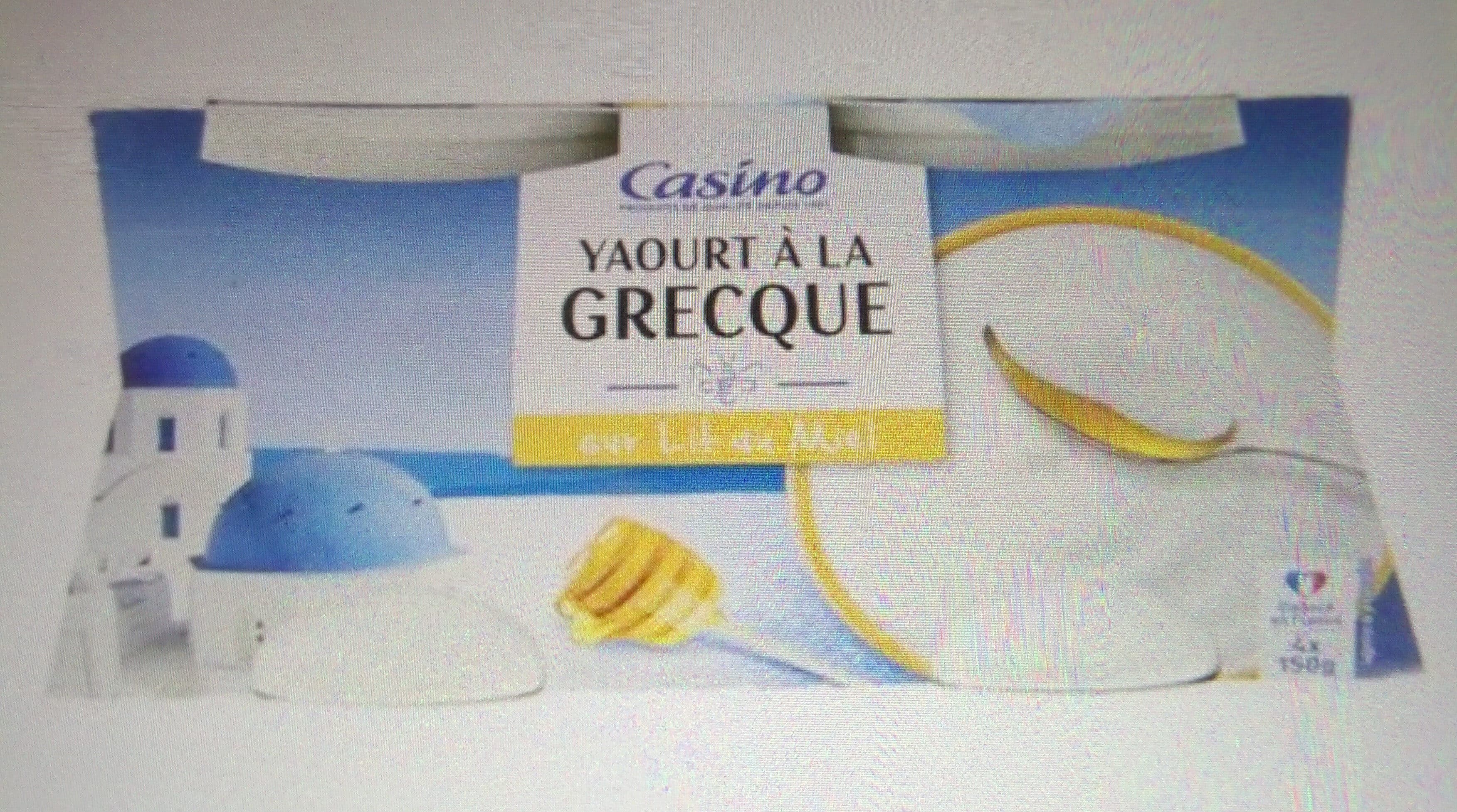 Casino Yaourt à la Grecque sur Lit au Miel packshot