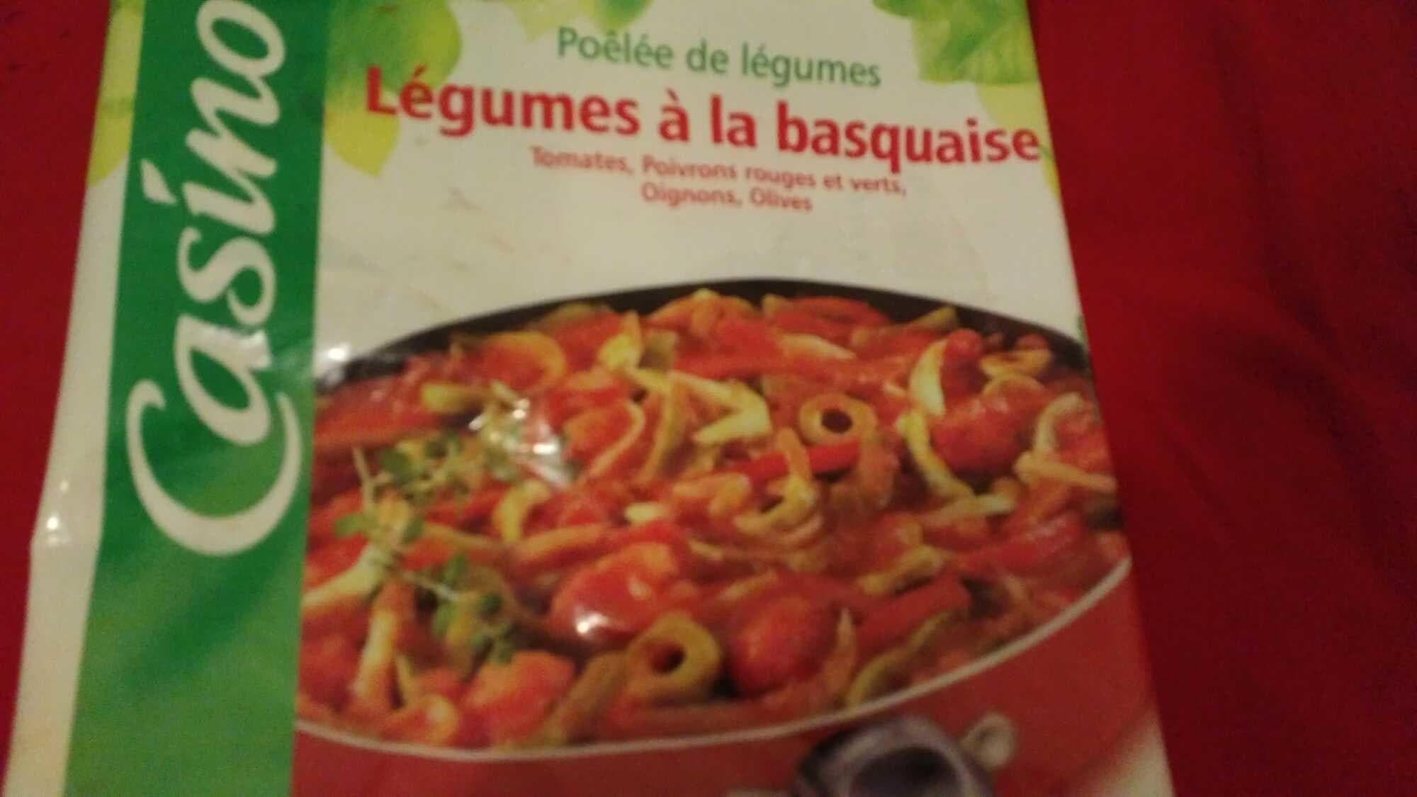 Casino Poêlée de légumes à la basquaise surgelés packshot