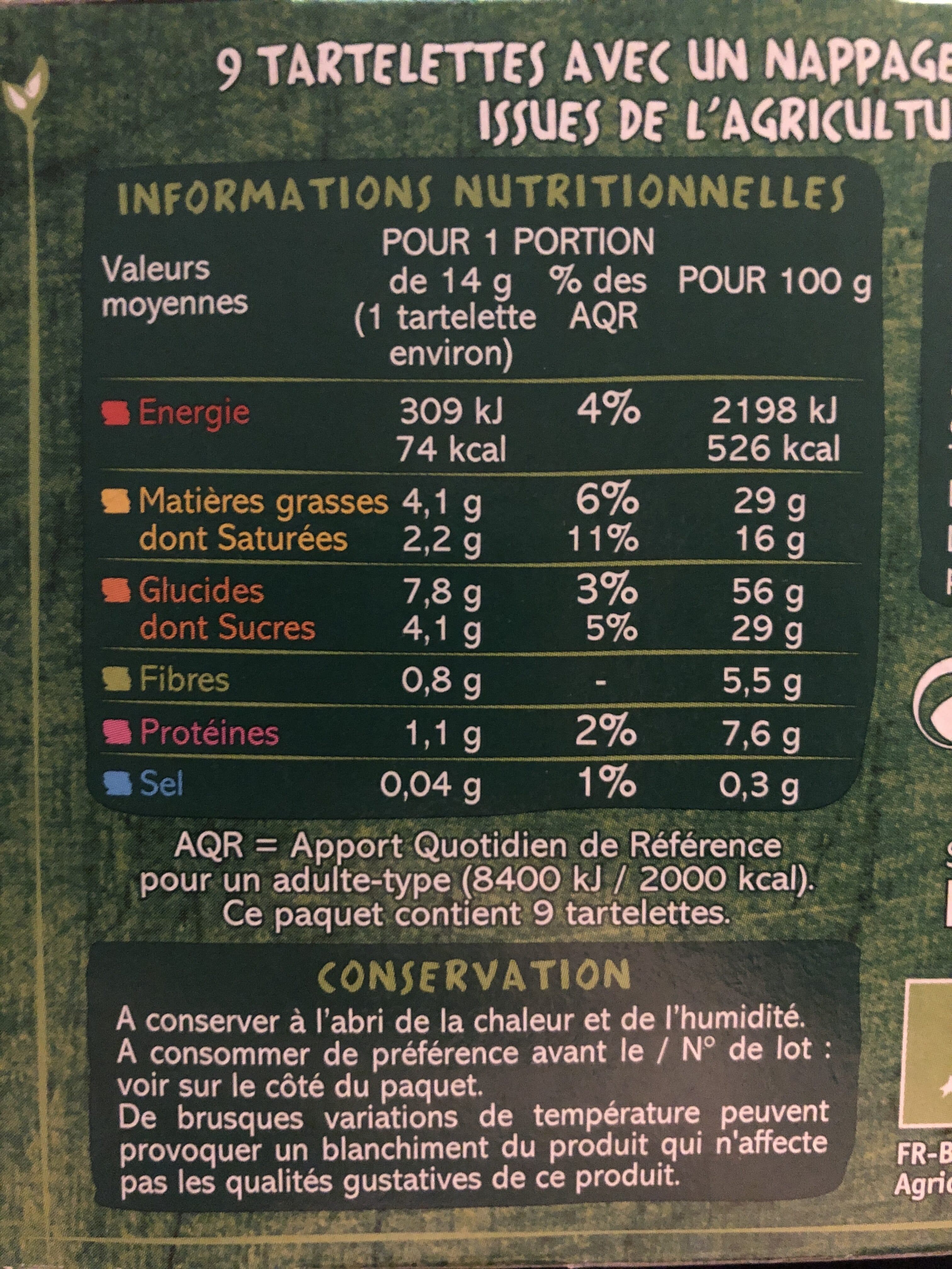 Casino Tartelettes chocolat noir packshot