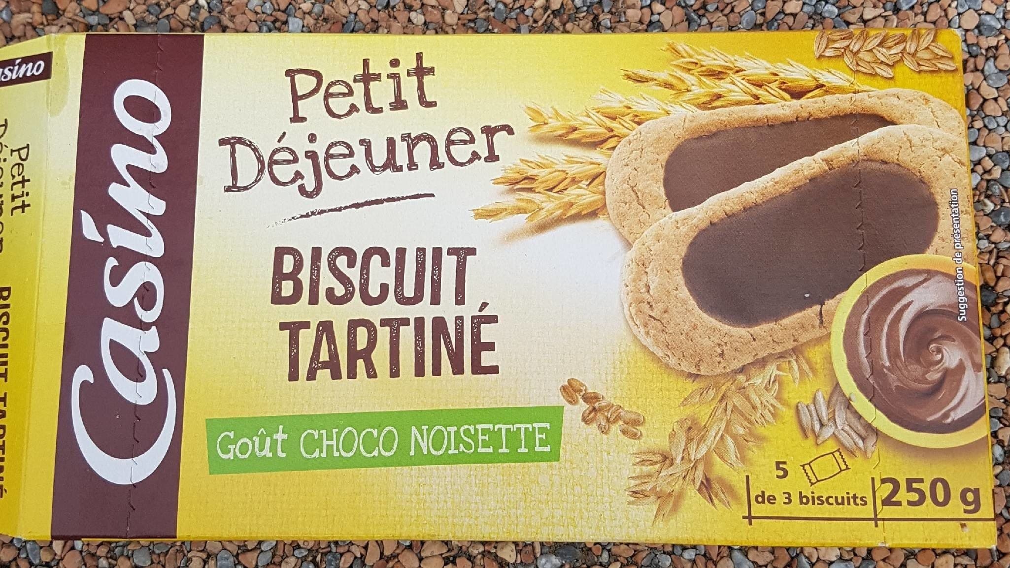 Casino Biscuit Tartine Choco Noisette packshot