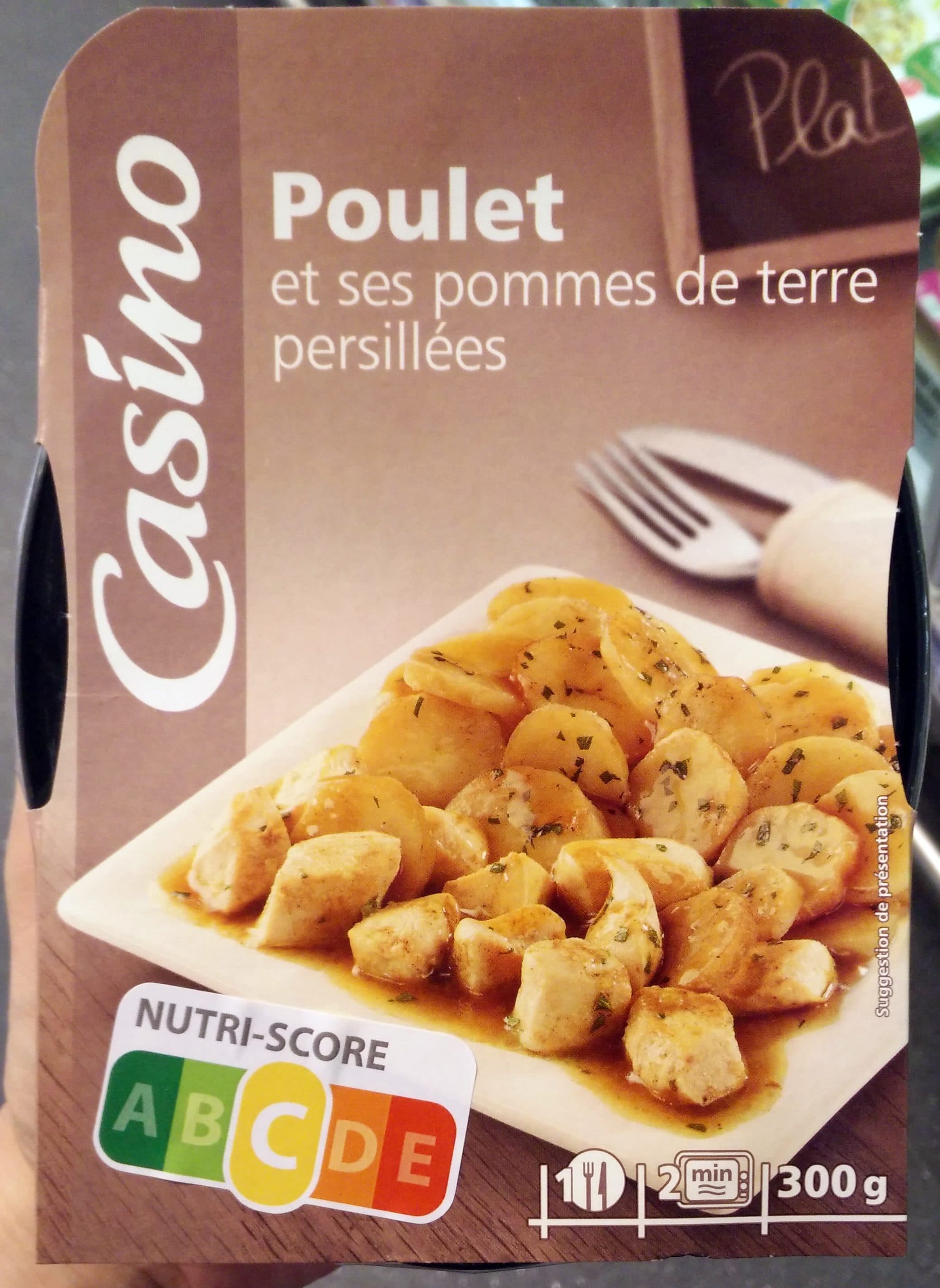 Casino Poulet et ses pommes de terre persillées packshot