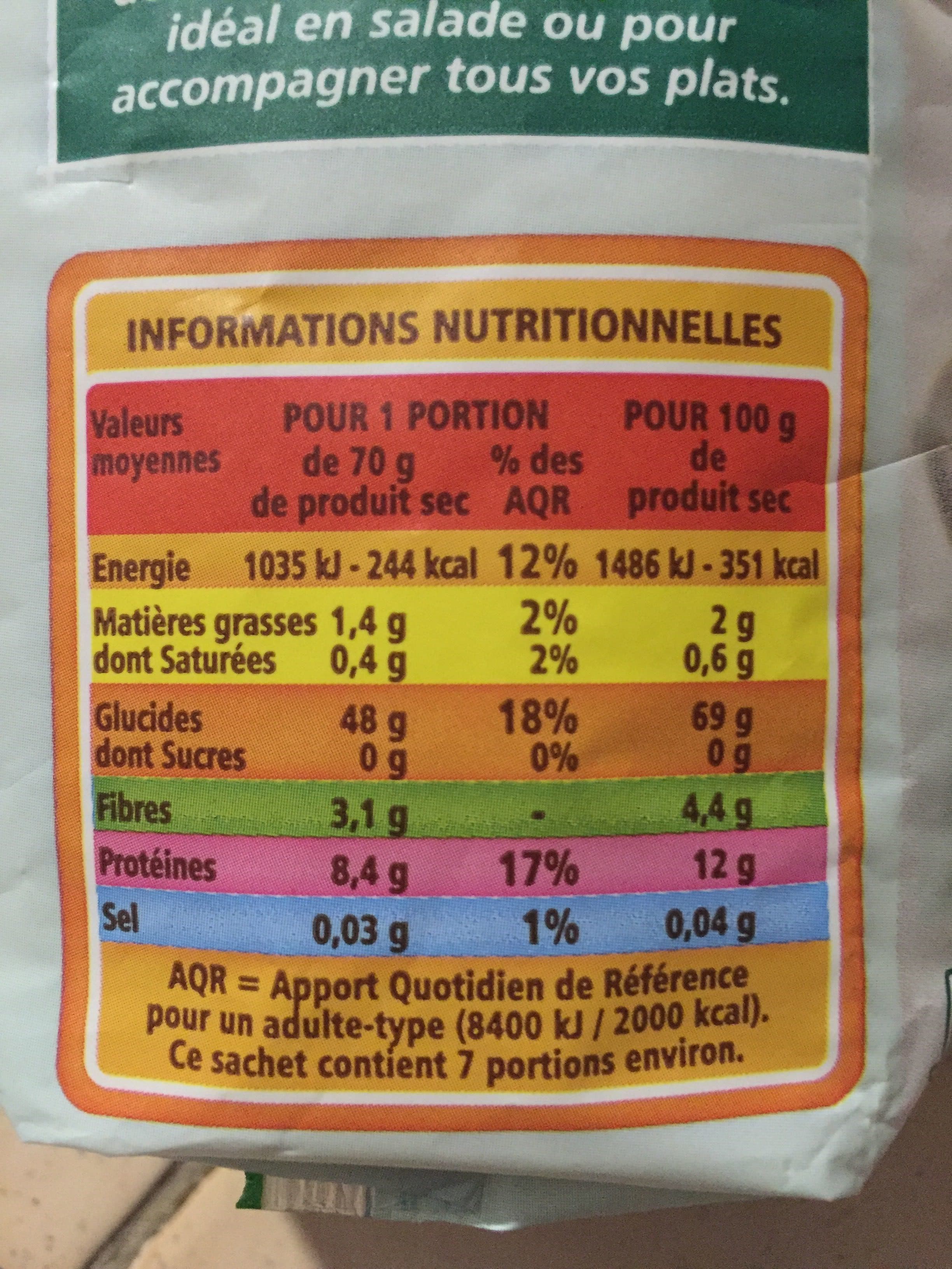 Casino Mélange de riz et de légumes secs bio packshot