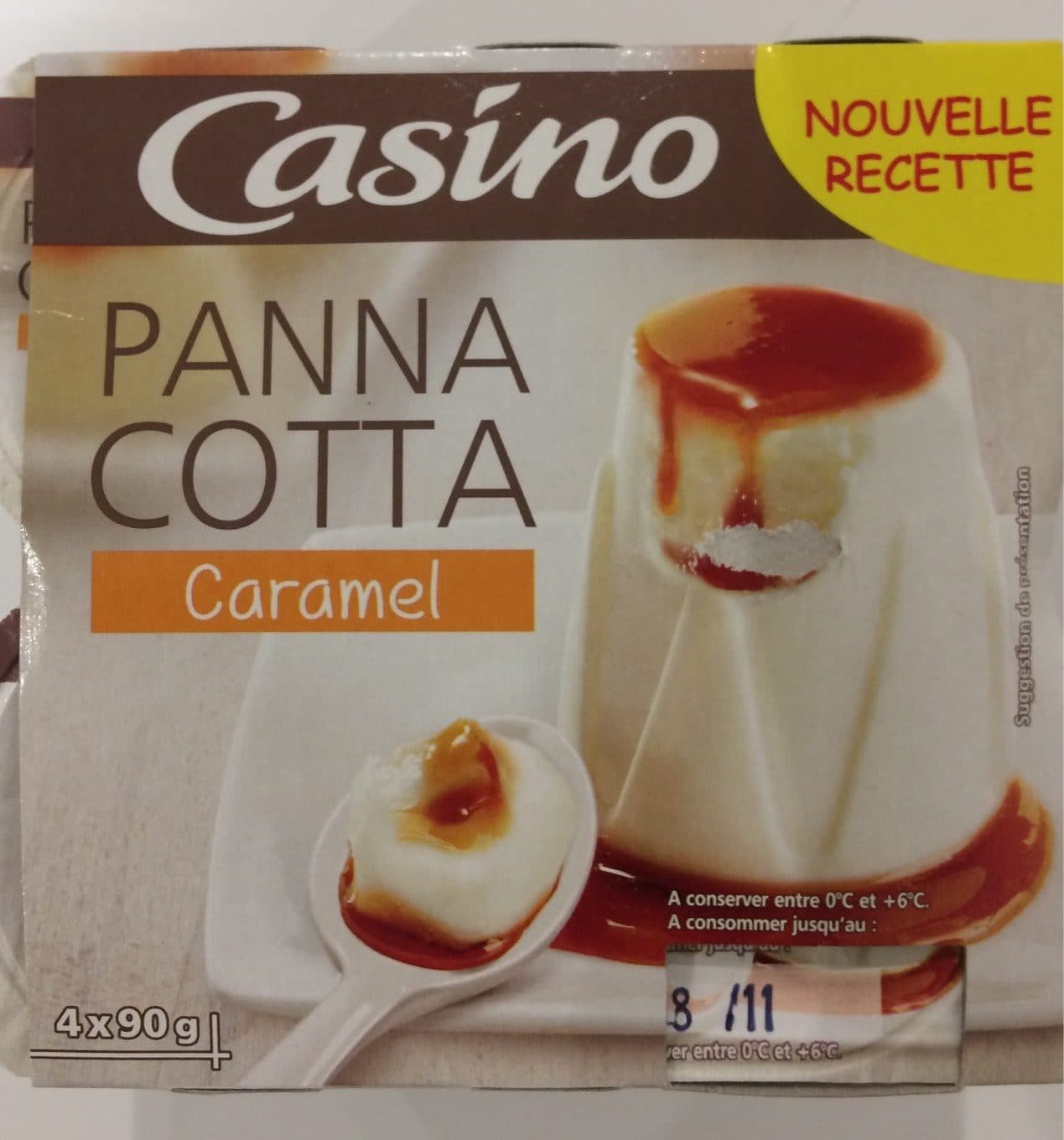 Casino Panna Cotta Caramel packshot