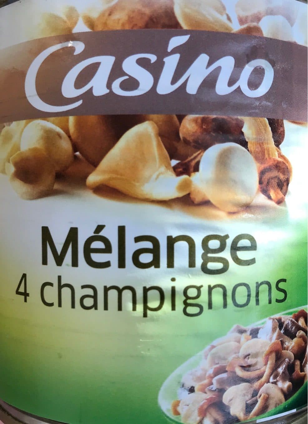 Casino Mélange 4 champignons packshot