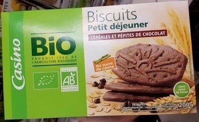 Casino Biscuits petit déjeuner céréales et chocolat packshot