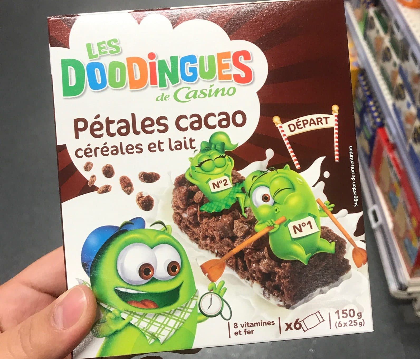 Les Doodingues Barre Cereale packshot