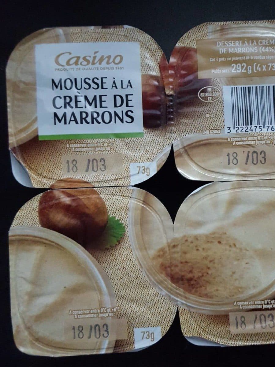 Casino Mousse à la crème de marrons packshot