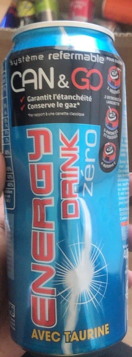 Can & Go Can & Go energy drink packshot