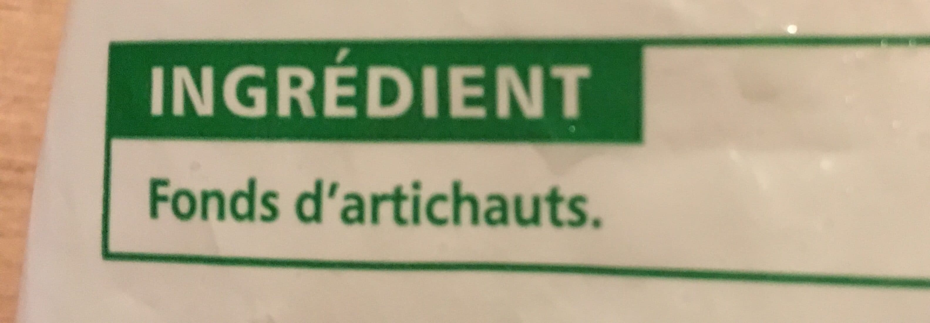 Casino Fonds d'artichauts packshot