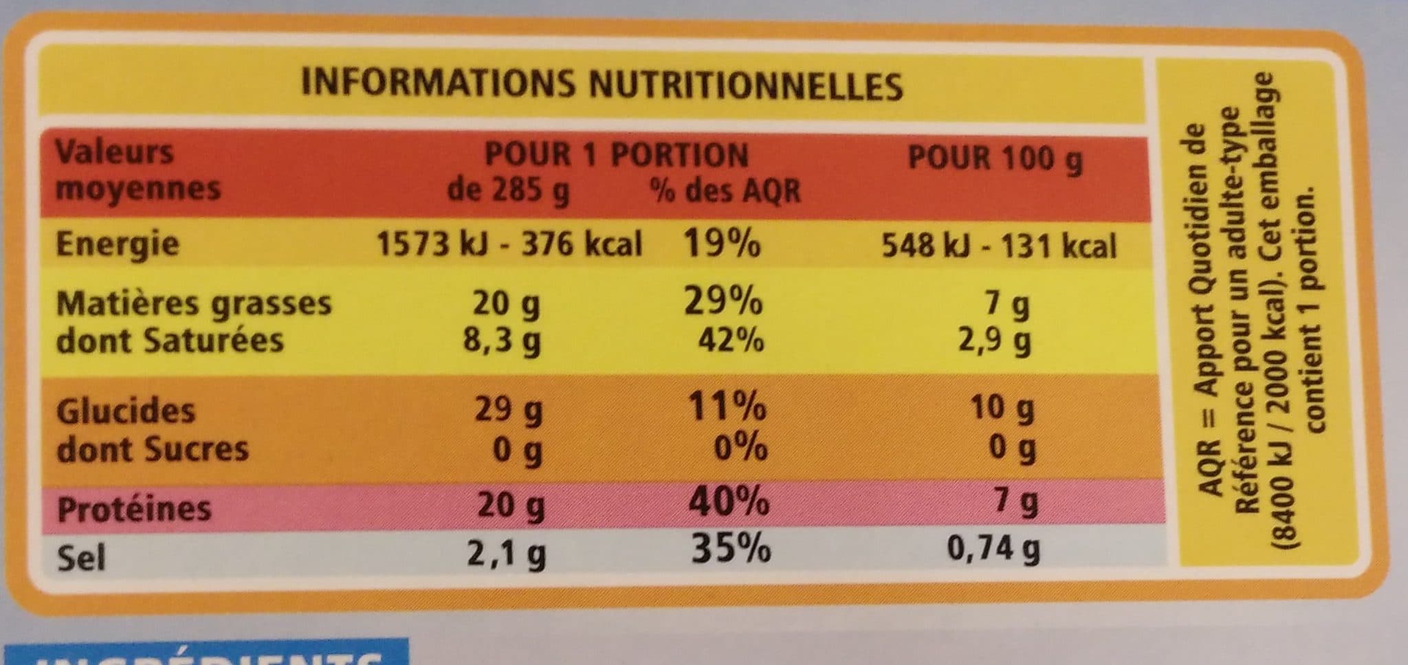 Casino Saumon à l'oseille et son riz basmati packshot