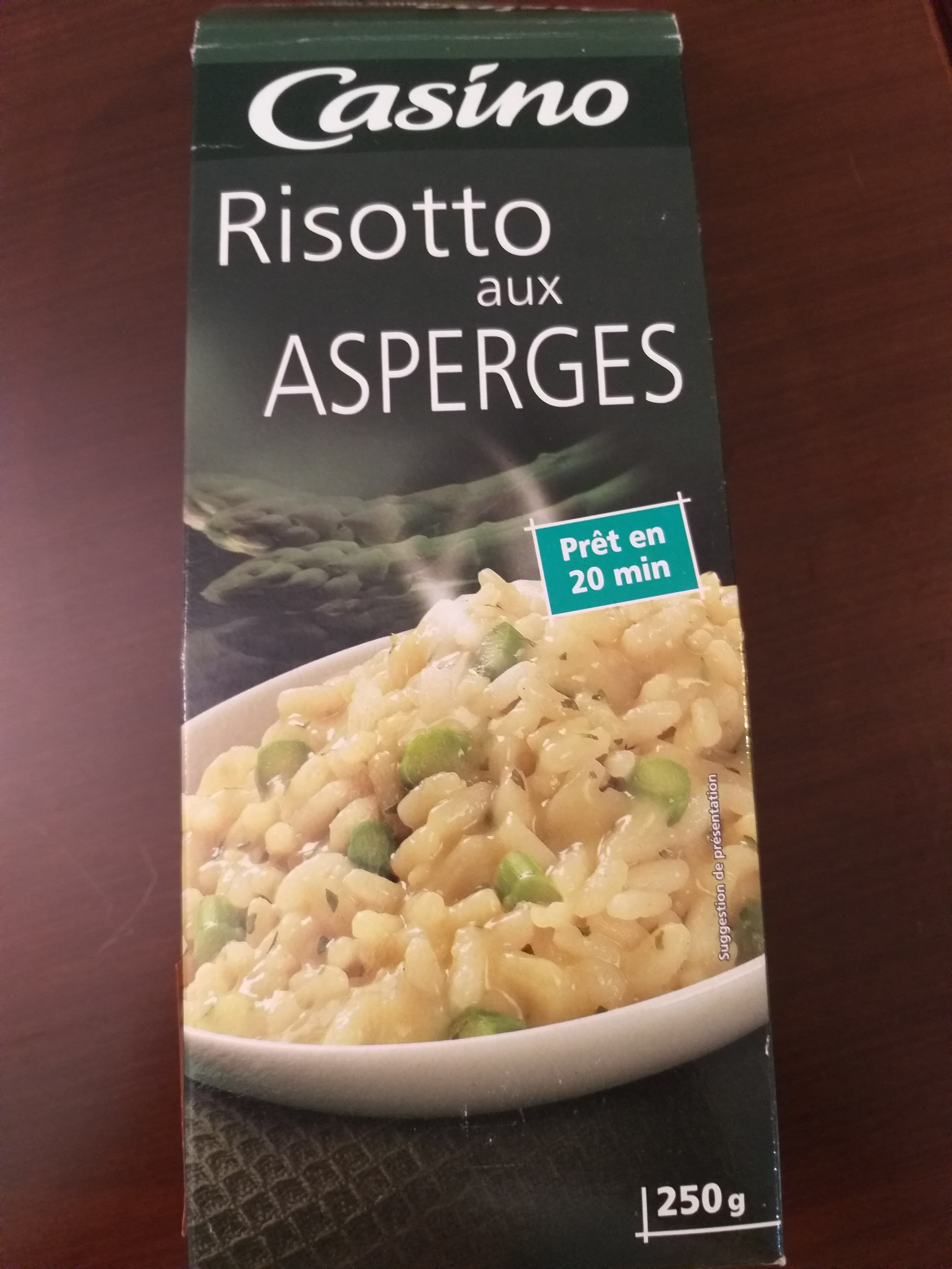 Casino Risotto Aux Asperges Casino Resotto With Asparagus Size 250 G. packshot
