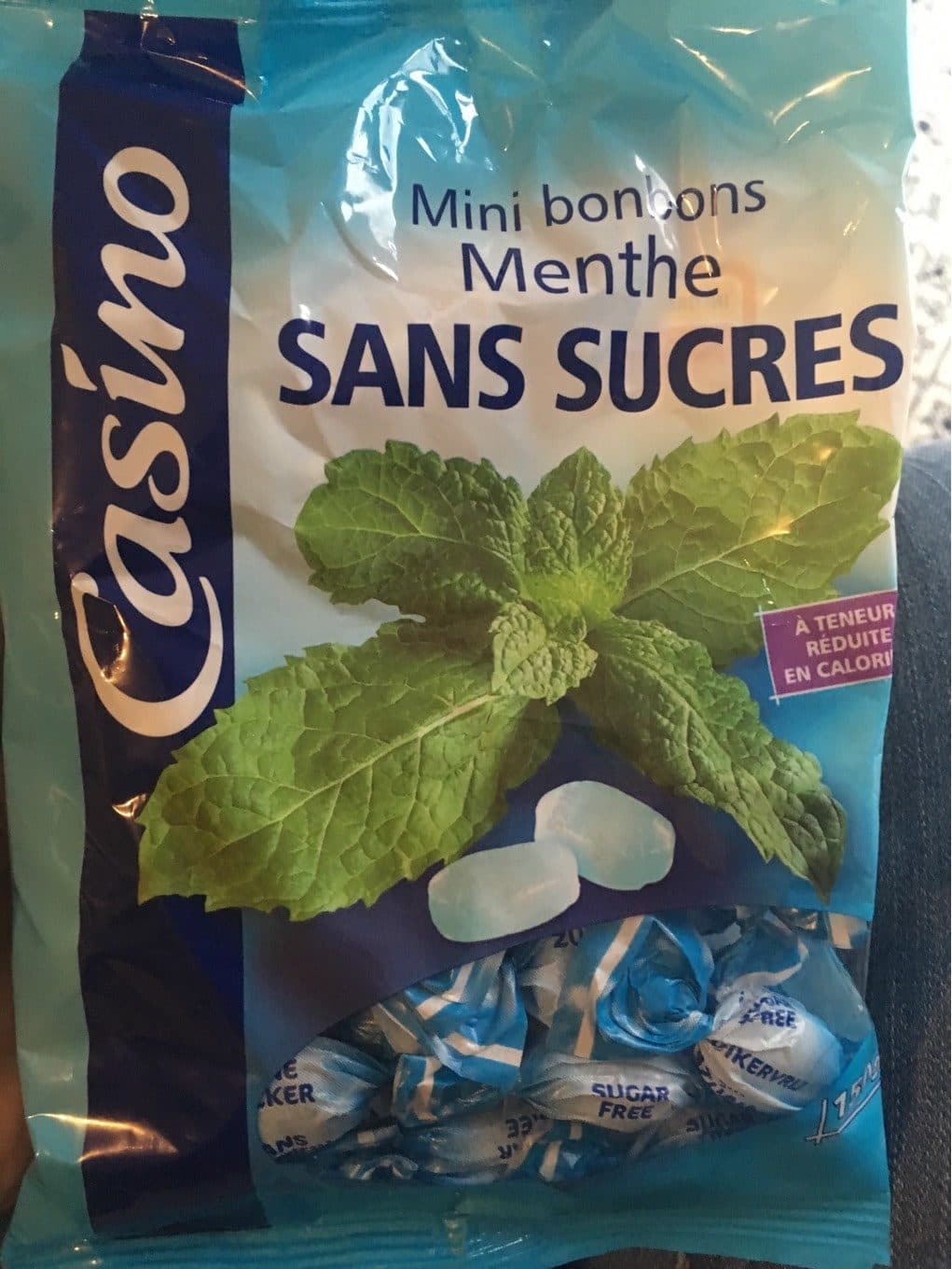 Casino Bonbons sans sucres menthe 150g packshot