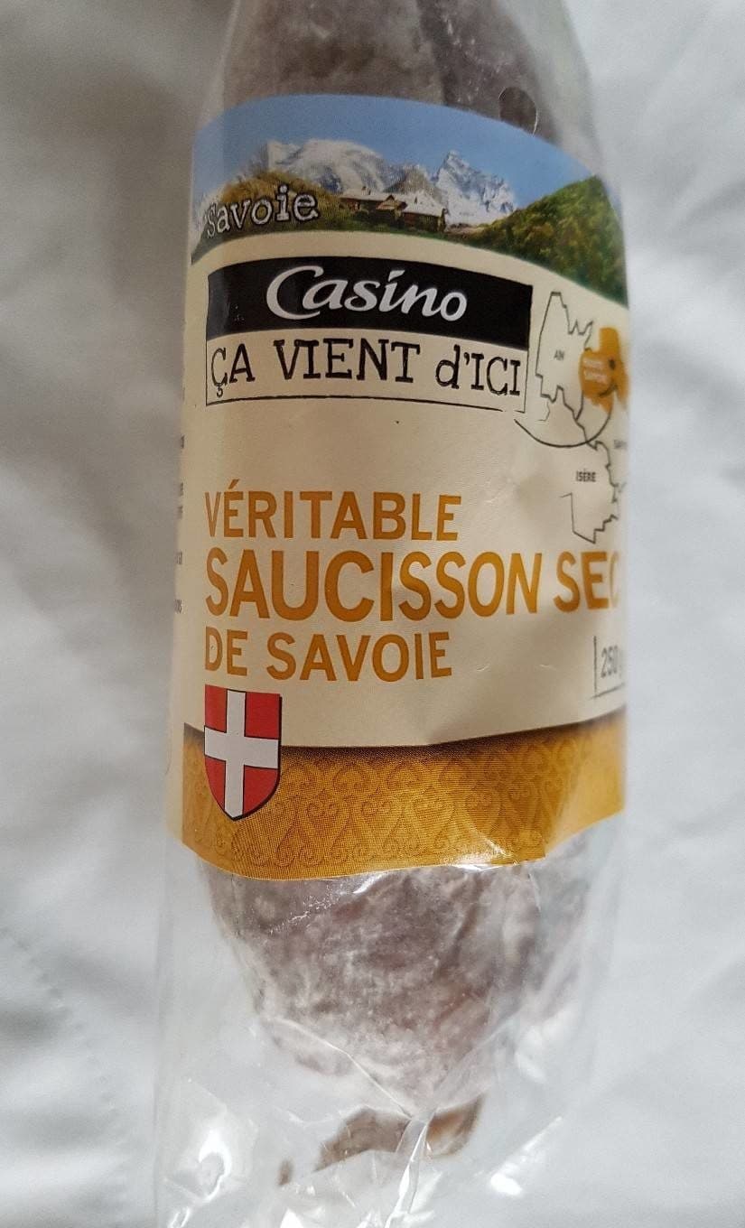 Casino Véritable saucisson sec de Savoie packshot