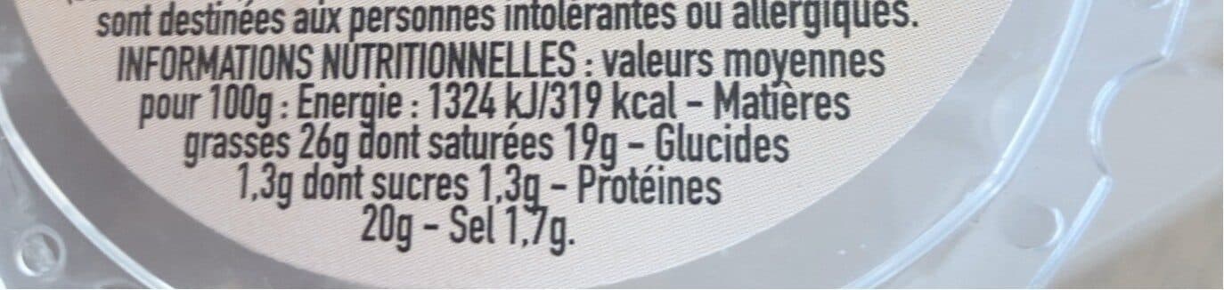 Casino Crottin de Chavignol Appellation d'Origine Protégée au lait cru packshot