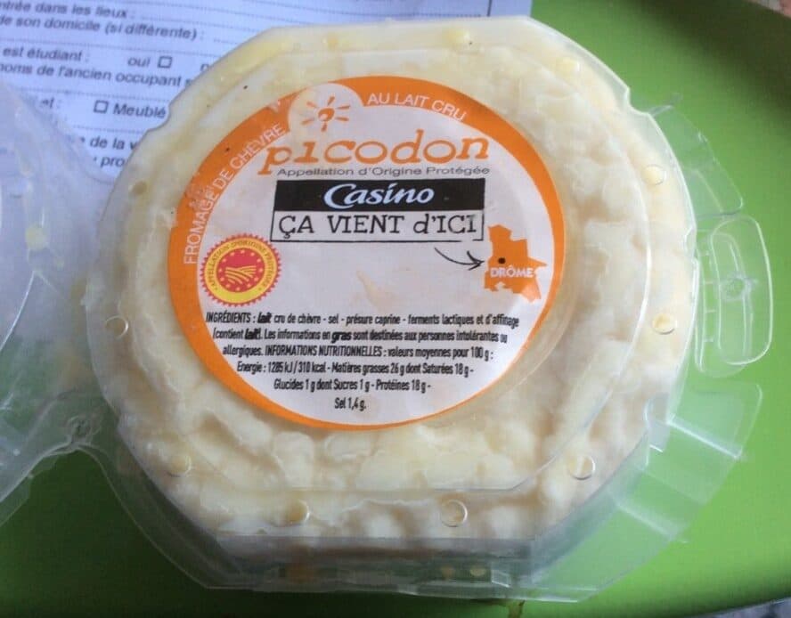 Casino Picodon AOP au lait cru packshot