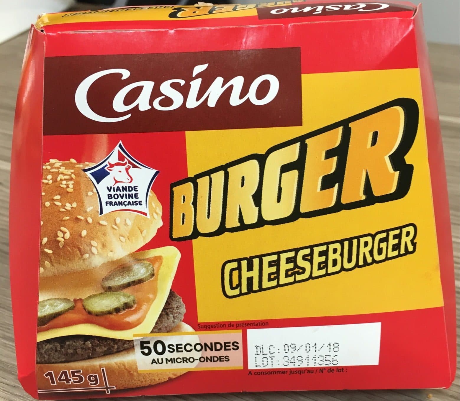 Casino Cheeseburger packshot