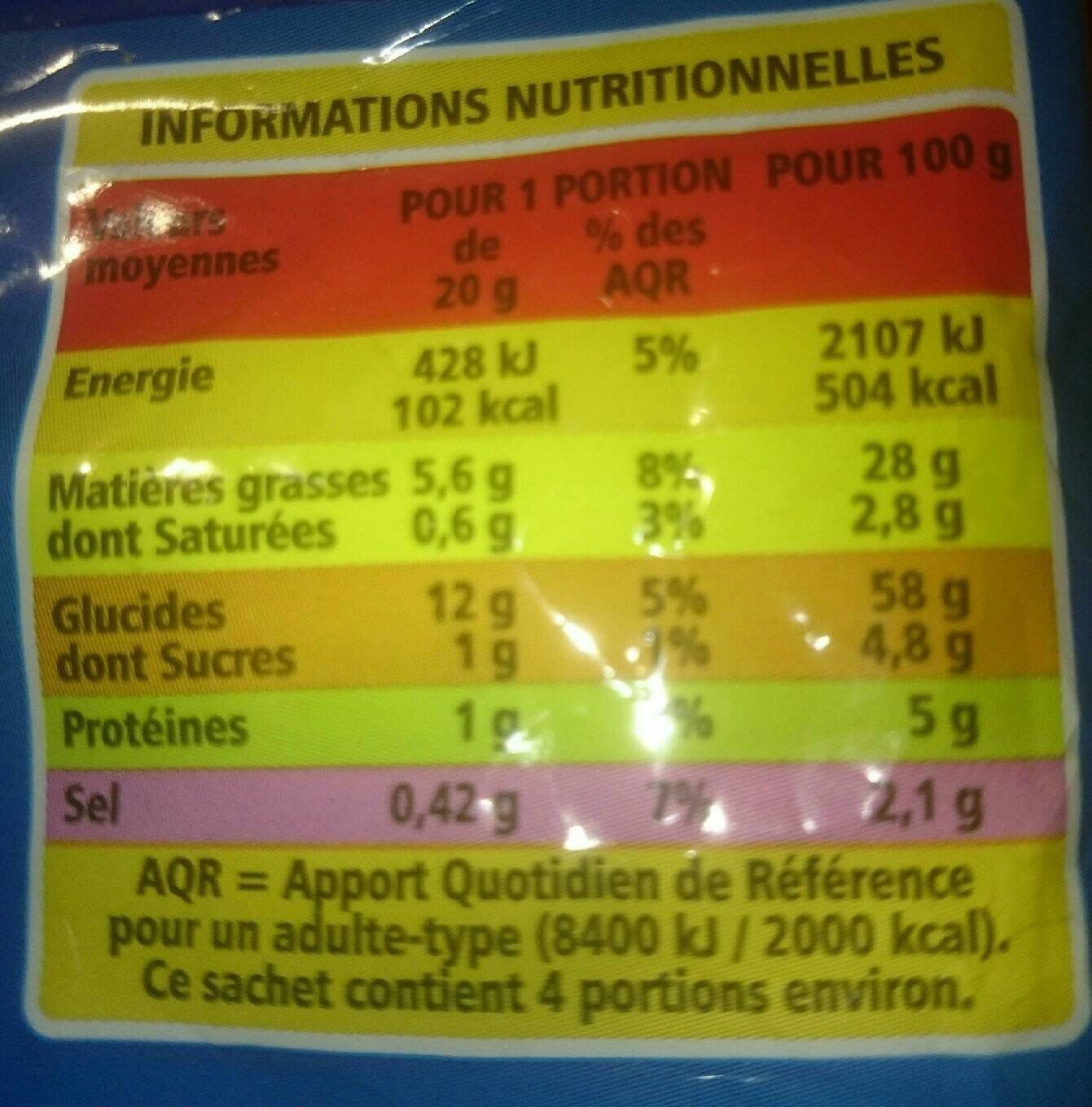 Casino Tubes goût salé à l'huile de tournesol packshot