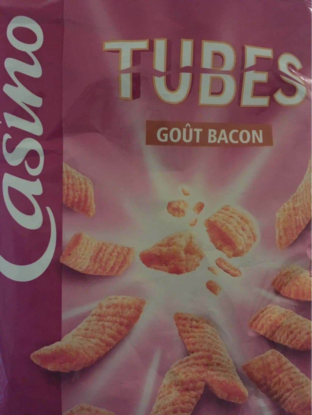 Casino Tubes goût bacon packshot