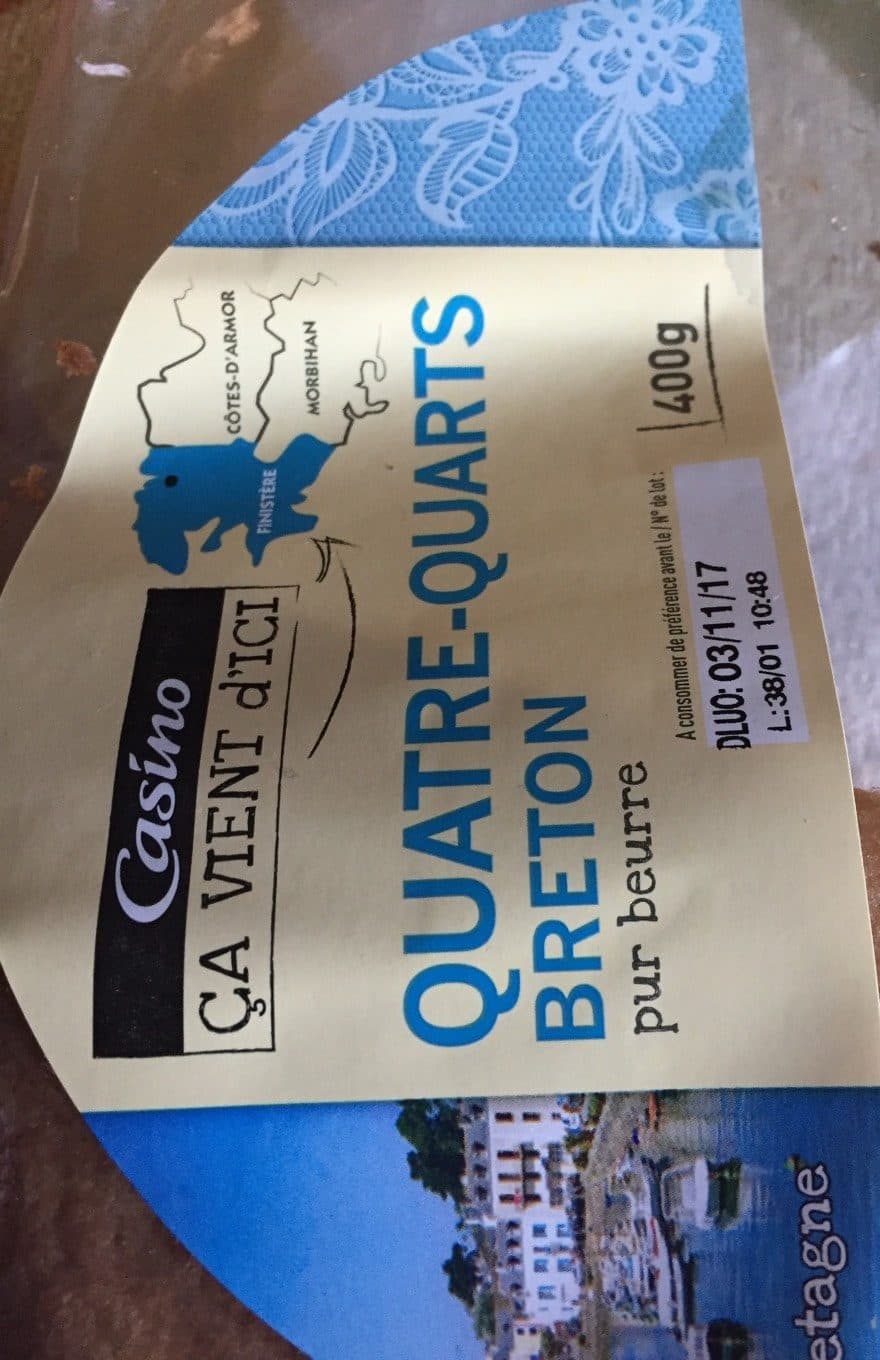 Casino Quatre-quarts breton pur beurre packshot
