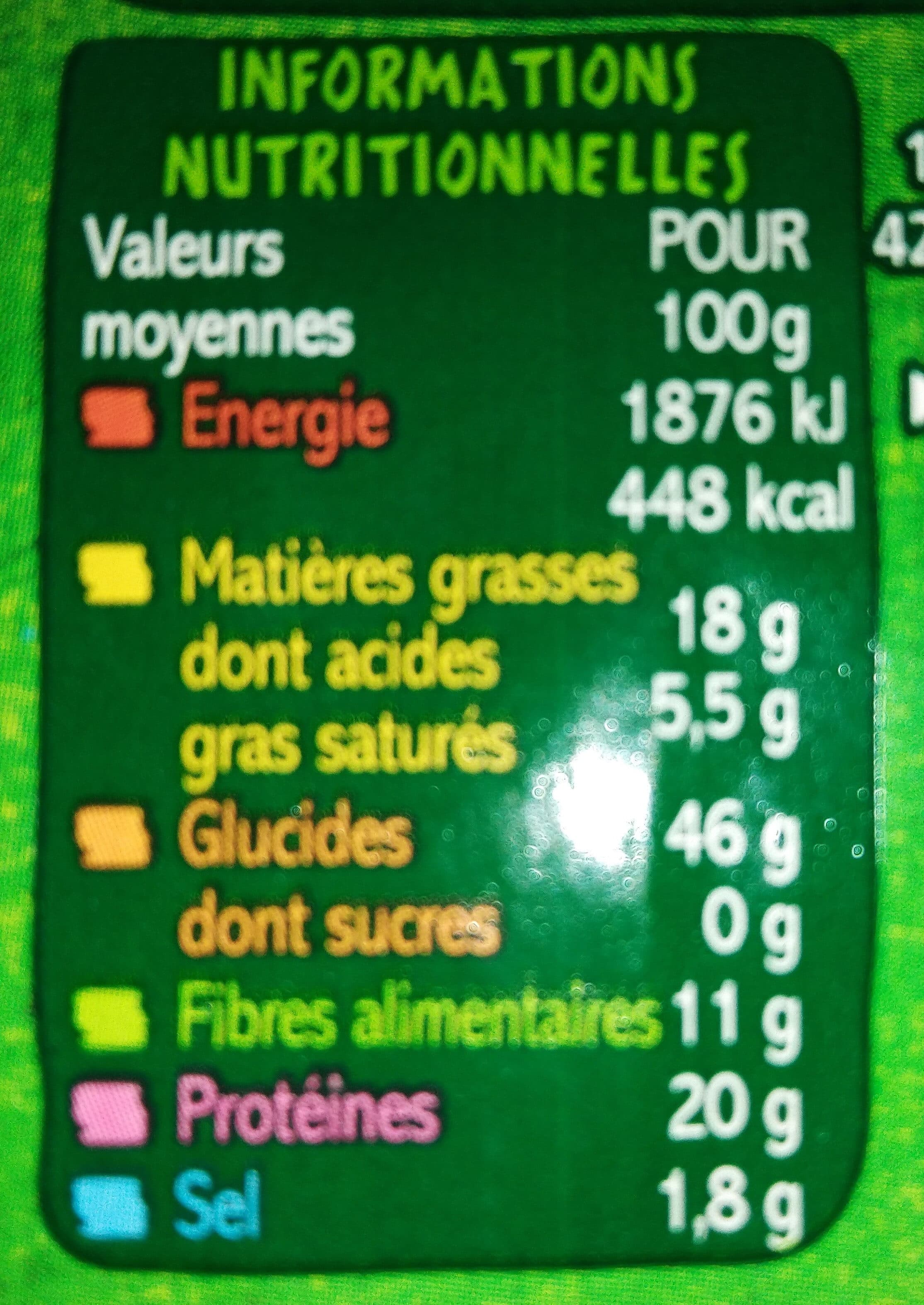 Casino Crackers au fromage Emmental et graines de courge Bio packshot