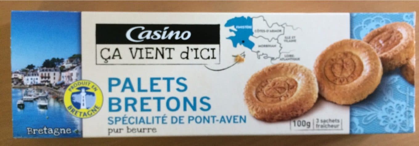 Casino palets bretons spécialité de Pont Aven packshot
