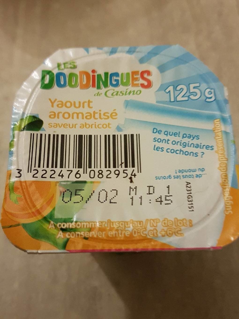 Les Doodingues Yaourts aromatisés packshot