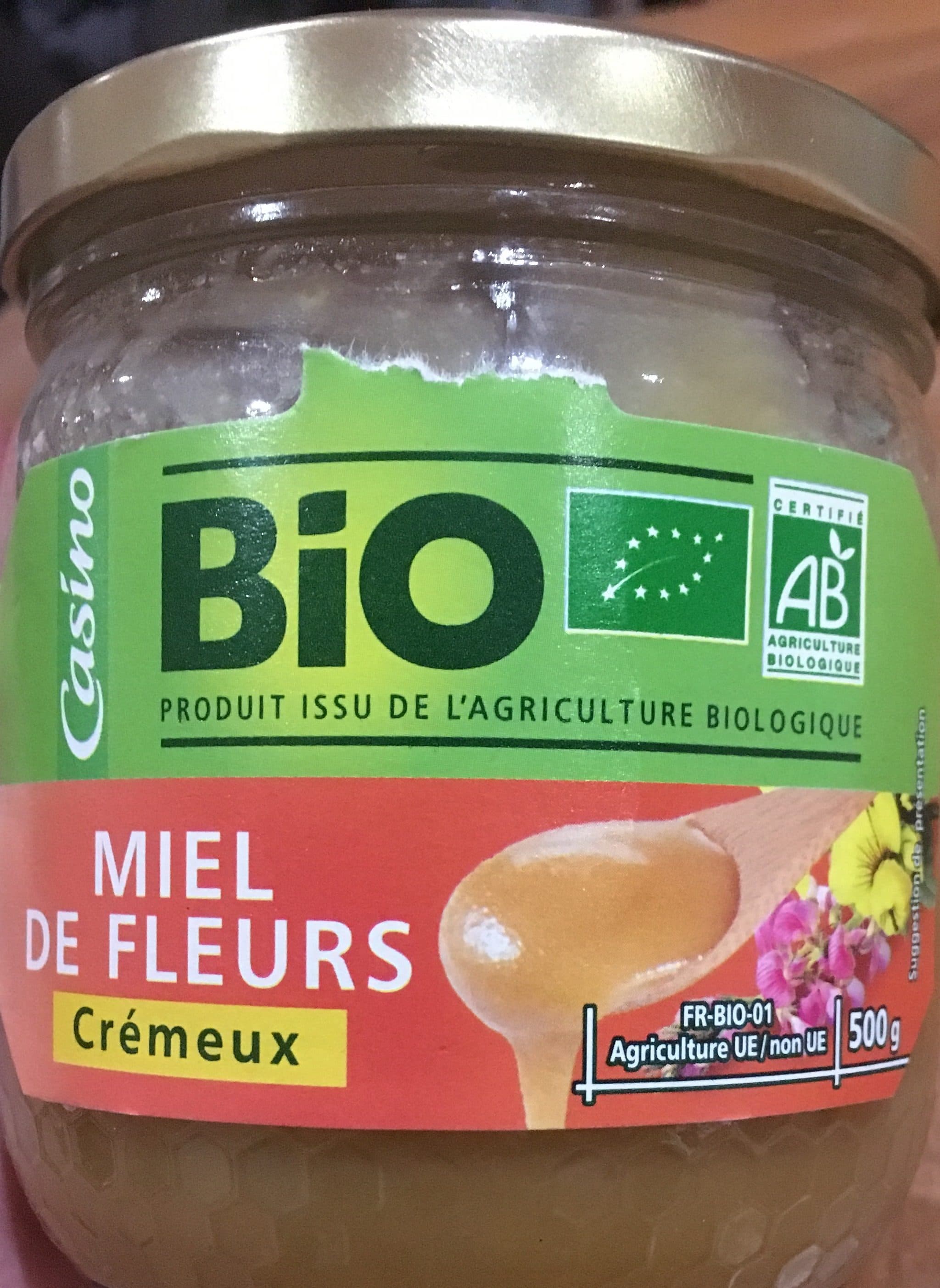 Casino Miel de Fleurs crémeux BIO packshot