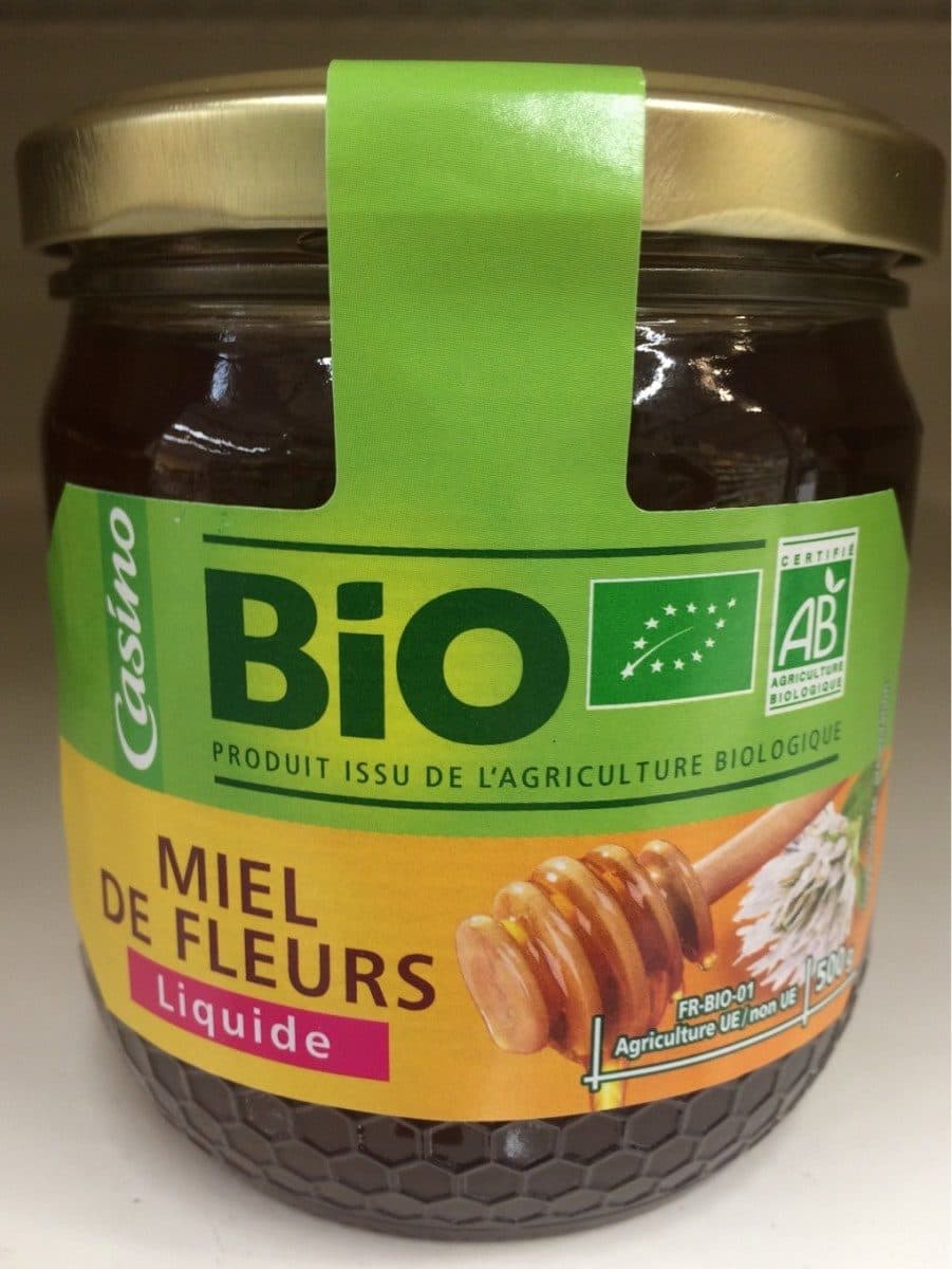 Casino Miel de fleurs liquide Bio packshot