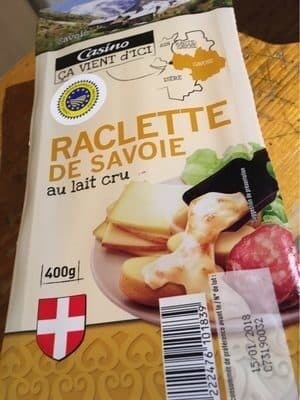 Ca vient d'ici Raclette De Savoie - Indication Géographique Protégée - Au lait cru packshot