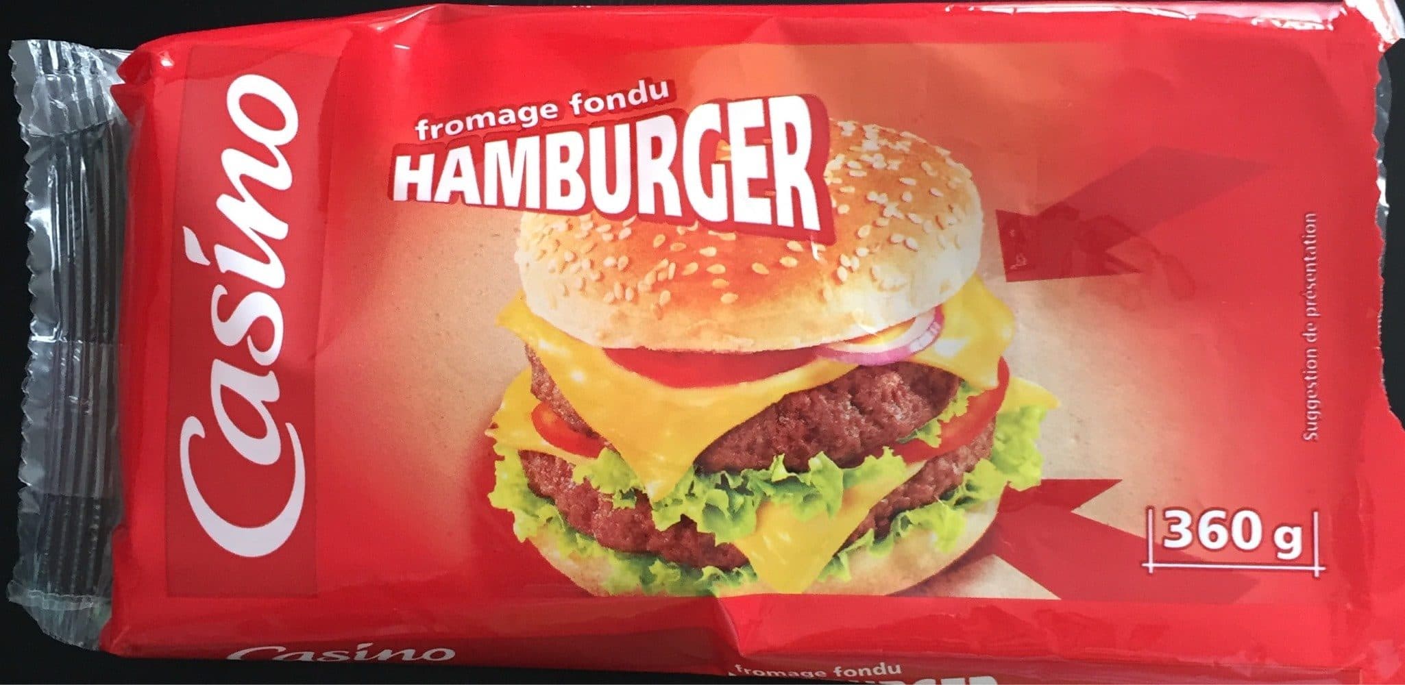 Casino Fromage fondu Hamburger packshot