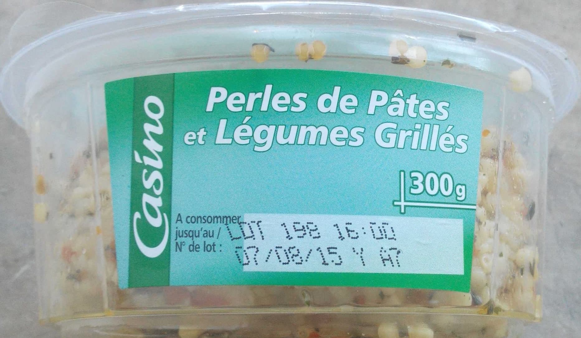 Casino Perles de pâtes et légumes grillés packshot