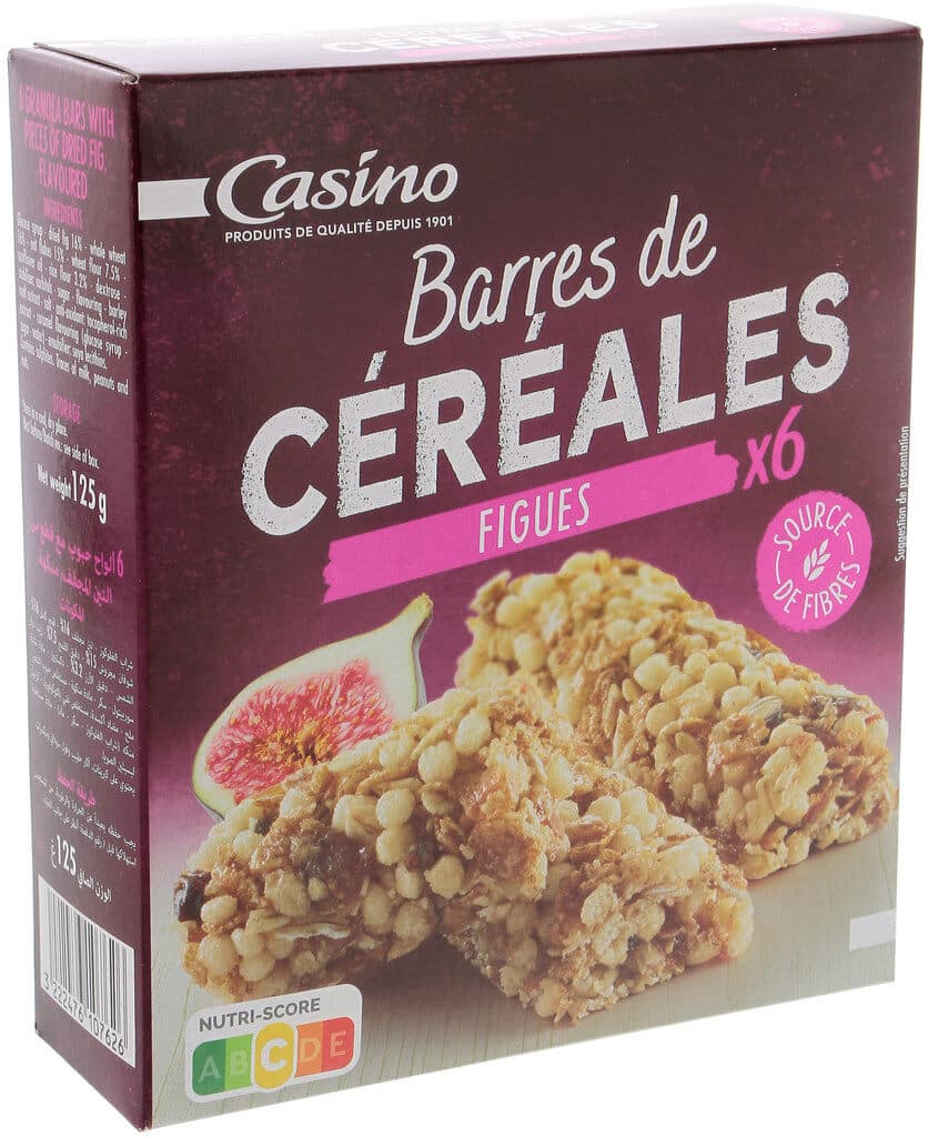 Casino Barres Céréales Figue packshot