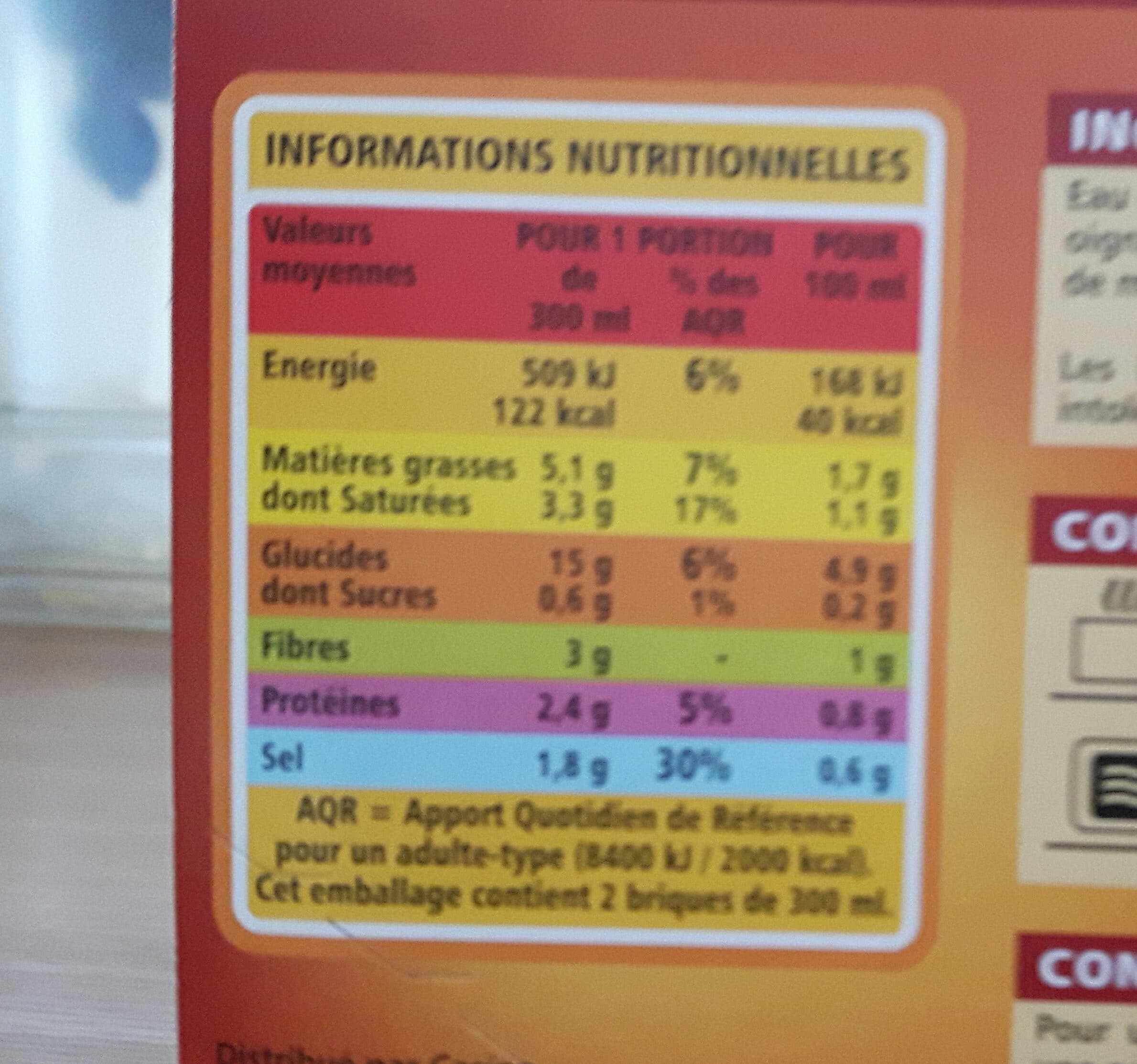 Casino Velouté épinards et artichauts packshot