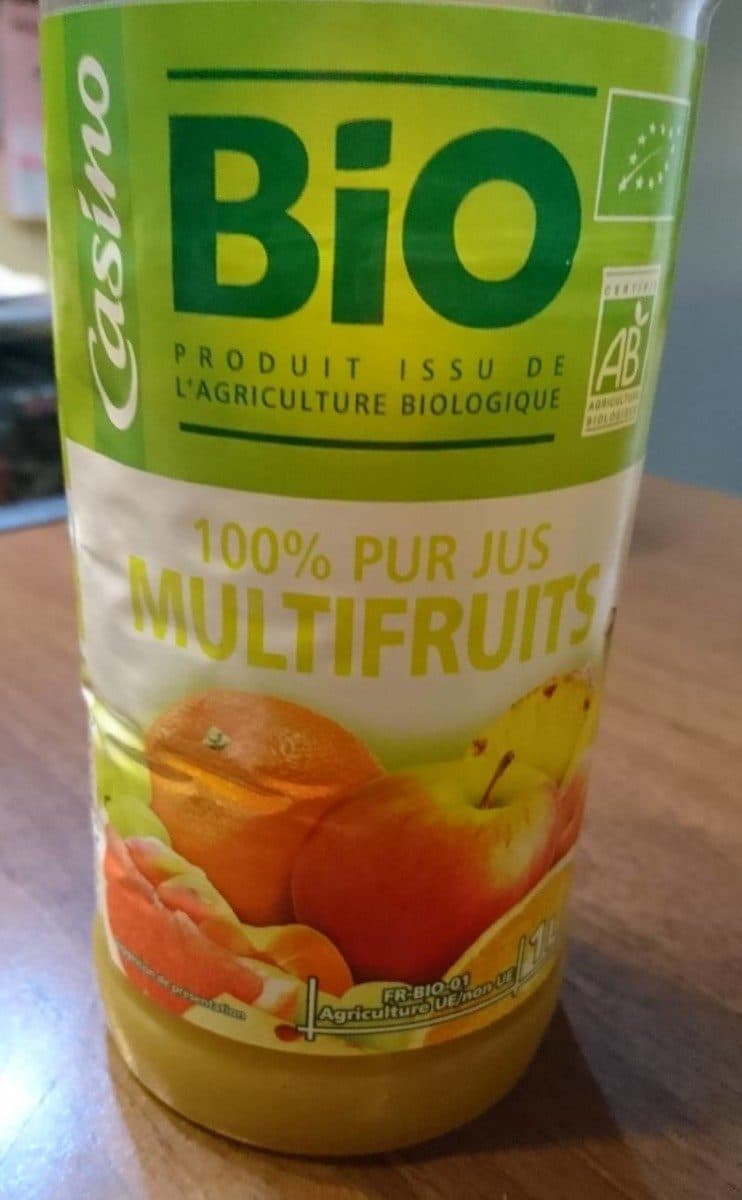 Casino 100% pur Jus multifruits packshot