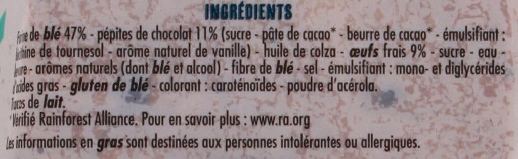 Casino Brioche Tranchée aux Pépites de Chocolat packshot